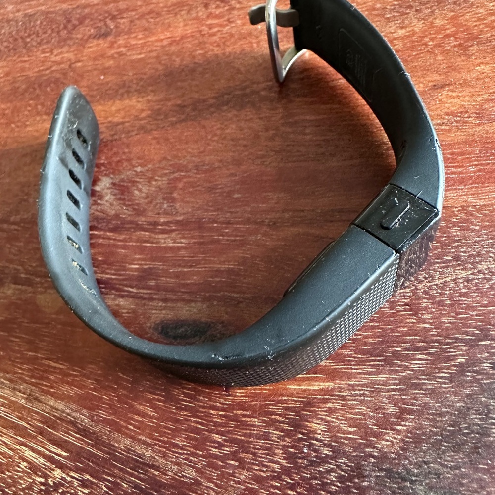 Sleek Black Fitness Tracker Band
